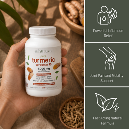 Huruva Tumeric Curcumin Supplement